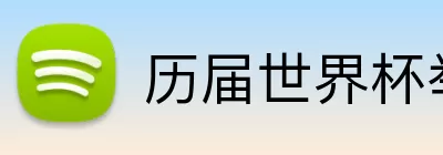 历届世界杯举办国 Logo